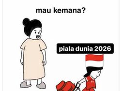 Kalahkan China, Meme King Indo: Assalamualaikum Piala Dunia 2026