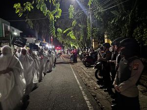 Serbaputih, Pawai Takbiran Idul Adha di Kuansing Riau Dijaga Tim Raga