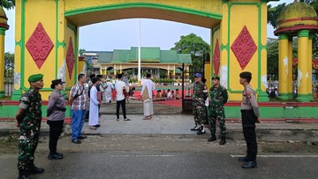 Sinergi TNI-Polri Amankan Hari Raya Idul Adha di Indragiri Hilir Riau