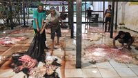 Raup Rezeki dari Kulit Sapi Kurban