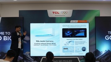 TCL Rilis TV Premium Layar Lebar, Cocok Buat Nobar Timnas Indonesia