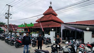 Tim Raga Turun Amankan Masjid, Perayaan Idul Adha di Kuansing Kondusif