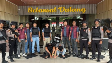 Tim Raga Bekuk 2 Pelaku Penjambretan yang Resahkan Warga di Rohul