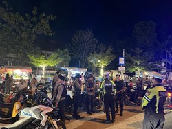 Tim Raga Turun ke Jalan Pastikan Malam Takbiran di Pelalawan Riau Aman