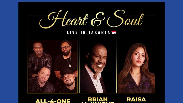 dGreatisan: Konser Brian McKnight, Raisa dan All-4-One 