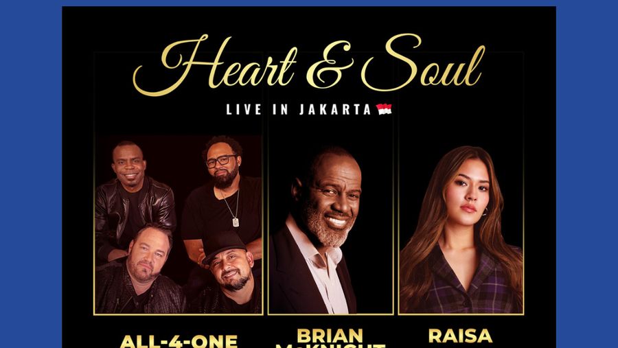 dGreatisan: Konser Brian McKnight, Raisa dan All-4-One 