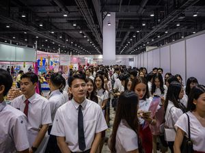 Gaya Para Pencari Kerja di Job Fair Negara Tetangga RI Gaya Para Pencari Kerja di Job Fair Negara Tetangga RI