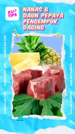Video KuTips: 2 Rekomendasi Bahan Pengempuk Daging
