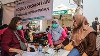 Layanan Kesehatan Dikerahkan di Pengungsian Kebakaran Kapuk Muara