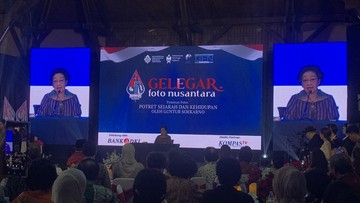 Megawati Colek Fadli Zon di Acara Guntur Soekarnoputra: Kita Boleh Berbeda
