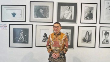 Menbud Puji Karya Guntur Soekarnoputra di Pameran Gelegar Foto Nusantara
