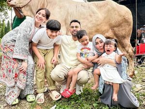 Raffi Ahmad Kurban 22 Sapi dan 90 Domba Tahun Ini