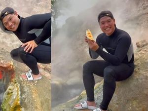 Rebus Telur di Mata Air Panas, Pria Ini Lanjut Bikin Sandwich Rebus Telur di Mata Air Panas, Pria Ini Lanjut Bikin Sandwich