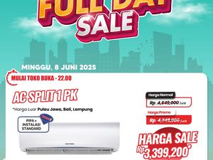 Beli AC 1 PK di Transmart Full Day Sale Bisa Dapat Diskon Rp 1 Jutaan
