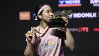 Duel Sengit Tiga Gim, An Se Young Juara Indonesia Open 2025