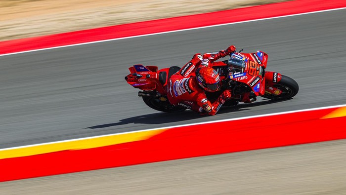 Marc Marquez di MotoGP Aragon 2025