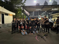 3 Remaja Hendak Tawuran di Jakpus Ditangkap, Busur Panah-Molotov Disita