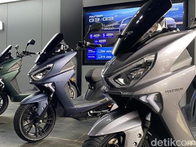 Makin Sangar dan Elegan! Begini Tampang Motor Listrik Polytron Fox R Terbaru