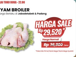 Buruan Belanja, Ayam Broiler Rp 26 Ribuan Per Ekor di Transmart Full Day Sale
