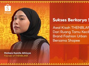 THENBLANK: Dari Ruang Tamu Kecil Jadi Brand Fashion Urban Bersama Shopee