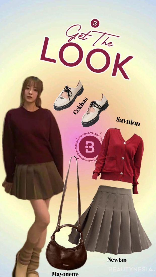 Get the Look: Inspirasi Gaya Cute Pakai Cardigan ala Cho Yi Hyun