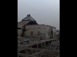 Video: Musala di Penjaringan Berdiri Kokoh saat Rumah Sekitarnya Hangus Terbakar