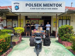 2 Pria di Bangka Barat Ditangkap Polisi Usai Bobol Toko, Kecanduan Sabu-Judol