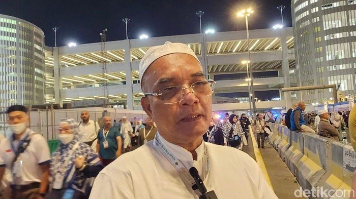 Ketua Komisi VIII dewan perwakilan rakyat RI Marwan Dasopang Ketua Komisi VIII dewan perwakilan rakyat RI Marwan Dasopang di saat dijumpai di Mina, Sabtu (7/6/2025).