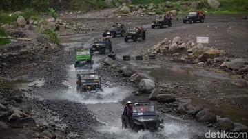 Keseruan Berwisata Jeep Lava Tour Merapi