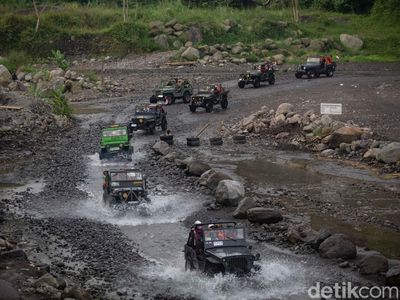 Keseruan Berwisata Jeep Lava Tour Merapi