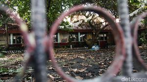 Miris, Kondisi Gedung SDN Pocin Terbengkalai dan Tak Terawat