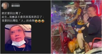 Turis Taiwan Sebut Makanan Malaysia Tak Enak dan Tak Layak untuk Manusia