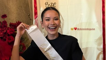 Bridal Shower Alyssa Daguise Belum Usai Jelang Nikah dengan Al Ghazali
