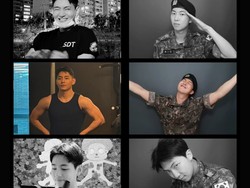 Welcome Back! RM dan V BTS Bebas Wamil Hari Ini