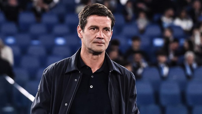 ROME, ITALY - APRIL 28: Cristian Chivu coach of Parma Calcio during the Serie A match between SS Lazio and Parma at Stadio Olimpico on April 28, 2025 in Rome, Italy. (Photo by Ivan Romano/Getty Images)