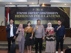 Bidhumas Polda Jateng Gelar FGD untuk Optimalkan Pemanfaatan AI