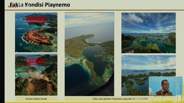 Bahlil Minta Warga Lebih Bijak Lihat Foto-foto Kerusakan Raja Ampat