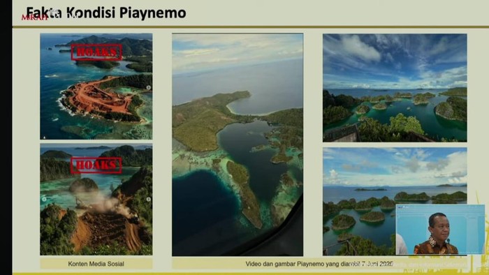 Menteri ESDM Bahlil Lahadalia Bantah Pulau Gag dan Piaynemo Rusak Gegara Tambang