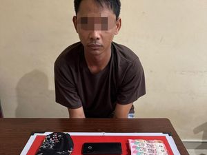 Pemuda di Palangka Raya Ditangkap Miliki Paket Diduga Sabu