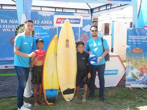 Pertamina Dukung Pasokan Energi Selama Gelaran WSL Krui Pro 2025 Pertamina Dukung Pasokan Energi Selama Gelaran WSL Krui Pro 2025