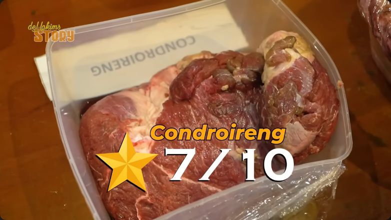 kualitas dari daging sapi kurban Irfan Hakimi