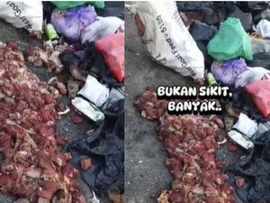 Sedih! Hampir 20 Kg Daging Kurban Tergeletak di Dekat Pembuangan Sampah Sedih! Hampir 20 Kg Daging Kurban Tergeletak di Dekat Pembuangan Sampah