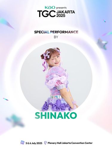 Shinako akan memeriahkan KAO presents TGC Jakarta 2025
