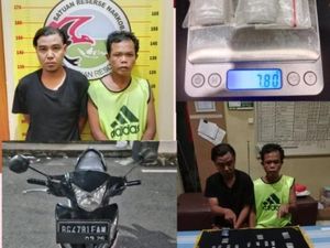 2 Bandar Sabu di OKU Diringkus Polisi, Ditemukan Sabu dalam Kotak Rokok