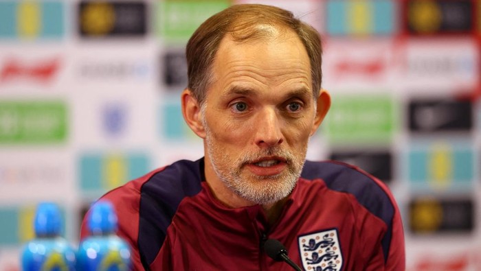 Soccer Football - International Friendly - England v Senegal - England Press Conference - St. Georges Park, Burton upon Trent, Britain - June 9, 2025 England manager Thomas Tuchel during a press conference Action Images via Reuters/Matthew Childs