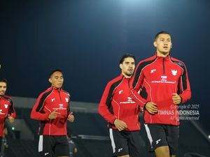 Laga Indonesia vs Jepang Dimulai! Netizen: Seri Sudah Baik Laga Indonesia vs Jepang Dimulai! Netizen: Seri Sudah Baik