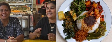 2 Wanita India Jualan Nasi Padang, Lauk Jagoannya Rendang