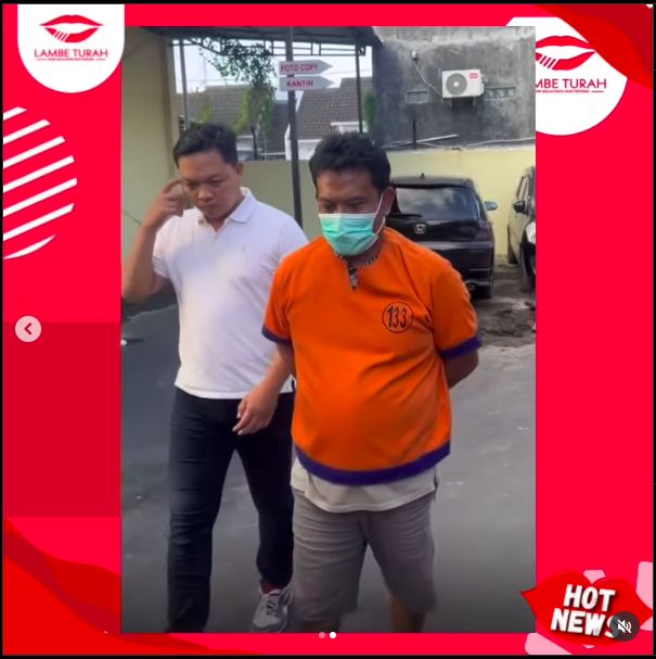 Tampang Ayah Farel Prayoga Pakai Baju Oranye