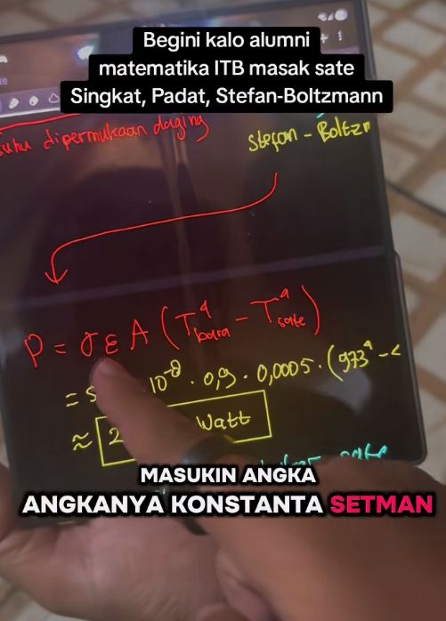 Kocak! Netizen Ini Punya Rumus Bakar Sate Agar Lebih Enak