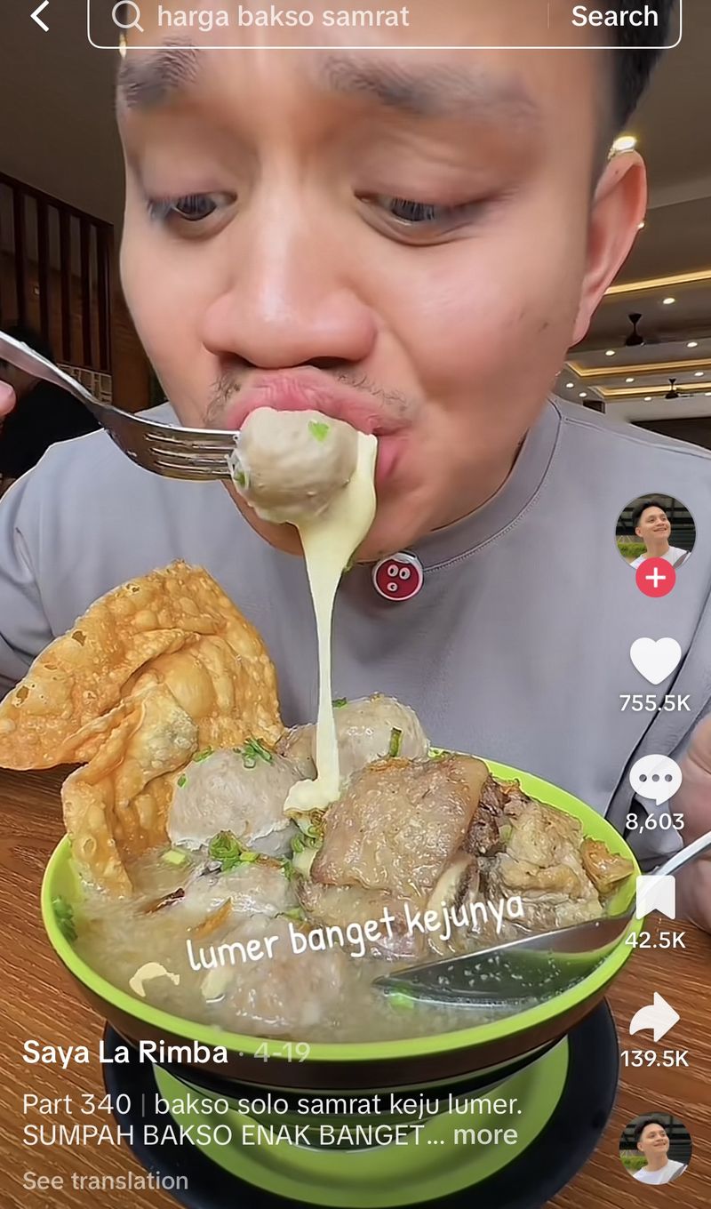 Bakso Keju